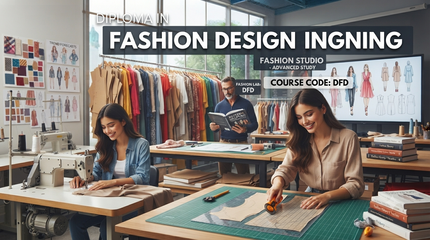 DIPLOMA IN FASHION DESIGNING