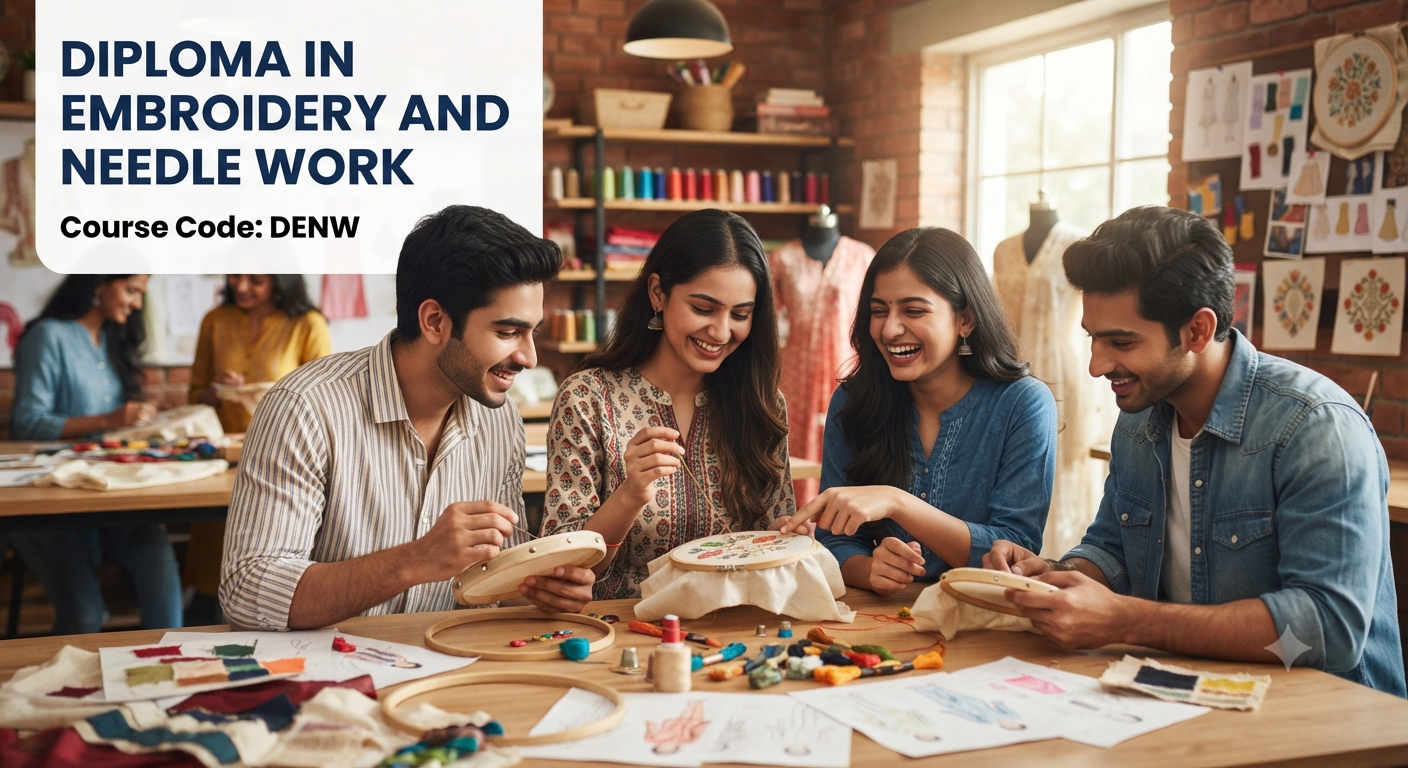 DIPLOMA IN EMBROIDERY AND NEEDLE WORK